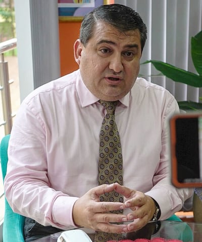 Alfredo Luis Yd Sánchez, candidato a la reelección.