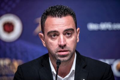 Xavi Hernández, entrenador del Al Sadd.