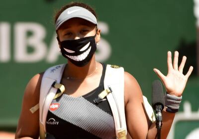 Osaka debe enfrentarse a la rumana Ana Bogdan (102ª) el miércoles en segunda ronda de Roland Garros.