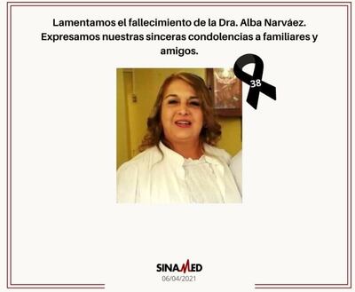 La doctora Alva Narváez de García era una persona amorosa, guapa, que daba soporte a la familia; una persona muy agradable, muy sacrificada, declaró su prima la doctora Noemí Narváez.