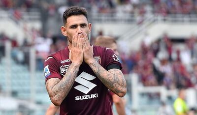 Arnaldo Antonio Sanabria, delantero paraguayo del Torino.