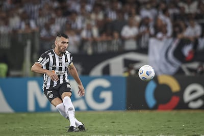 Junior Alonso, zaguero paraguayo de Atlético Mineiro.