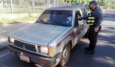 Se reportó mayor circulación de vehículos en la zona de Paraguarí, Cordillera y ciudades del departamento Central, según la Caminera.