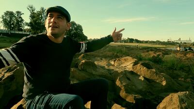 Ariel Fleitas, cantante y autor de la letra del tema. La música, producción y video son Juan Pablo González.