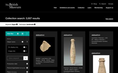 El Museo Británico cuenta con casi cuatro millones y medio de objetos en su colección online. Foto: britishmuseum.org/dpa-tmn - ATENCIÓN: Sólo para uso editorial con el texto adjunto y mencionando el crédito completo