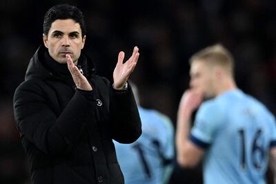 Mikel Arteta, 40 años, entrenador de Arsenal