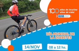 Invitan a jornada por el Día Mundial de la Diabetes.