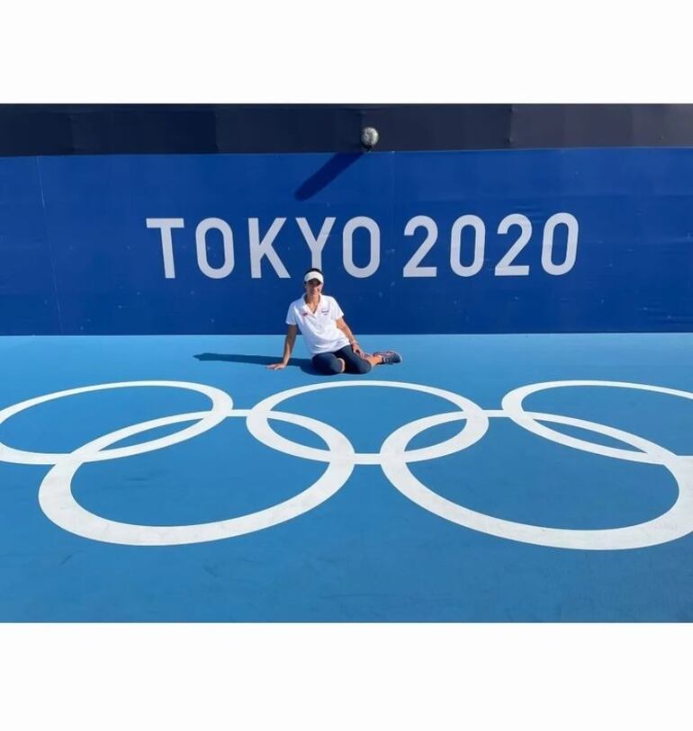 Verónica Cepede en los Juegos Olímpicos Tokyo 2020. (Instagram/Vero Cepede Royg)