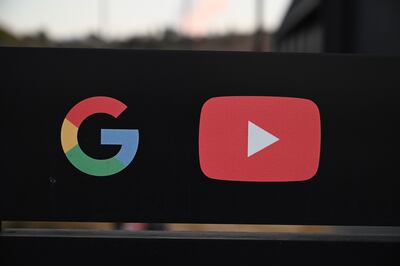Logos de Google y YouTube.