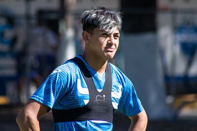 Diego González, delantero paraguayo que marcó un gol para el Celaya en la Liga Expansión MX.