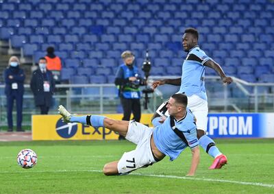 Lazio sorprendió al Borussia Dortmund