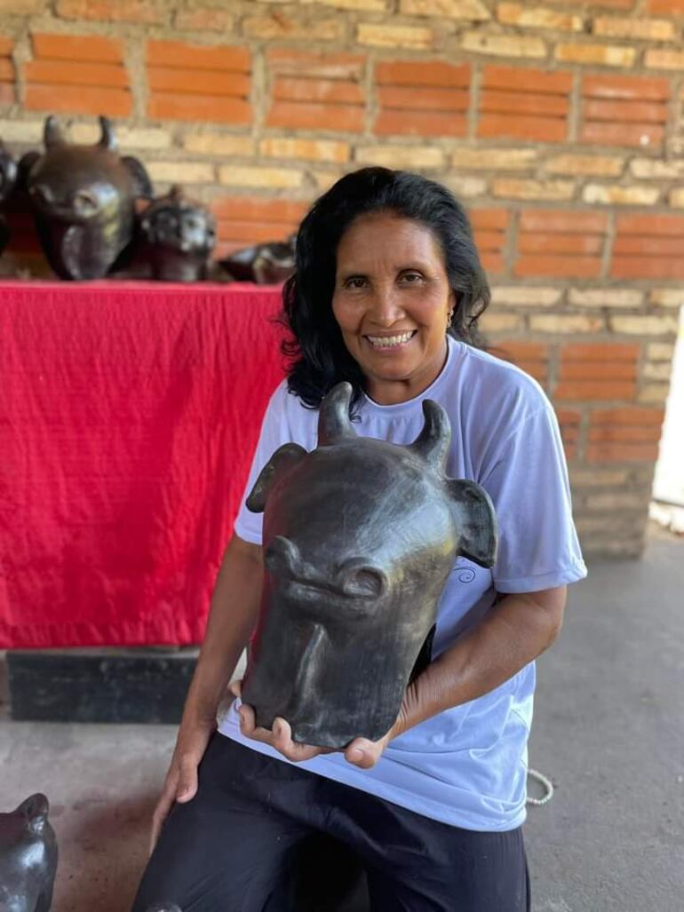 Artesana Ediltrudis Noguera.