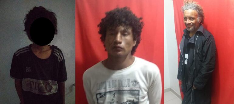 Un menor indígena y dos hombres identificados como Américo Bonifacio Zayas Encina y Emilio Damián León fueron sorprendidos tras robar caños y cables.