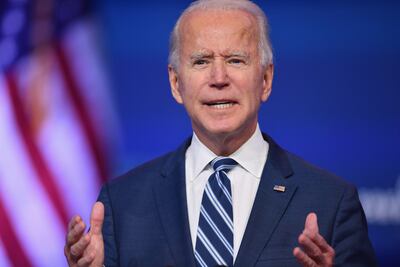 Joe Biden, presidente electo de los Estados Unidos.
