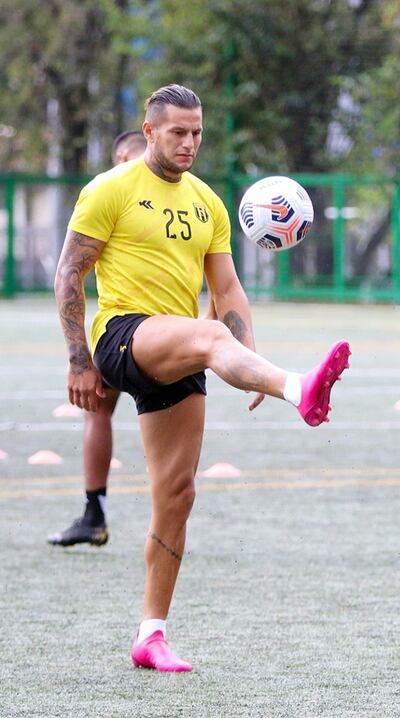 El delantero Raúl  Marcelo Bobadilla (33 años) aún no pudo mostrar su calidad esta temporada en filas de Guaraní.