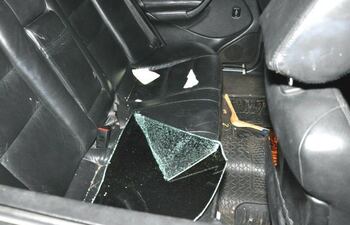 Los tortoleros rompieron los vidrios de vehículos para asestar golpes en la concentración colorada.