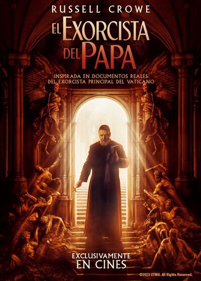 El exorcista del papa película