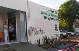 En este centro que acaba de inaugurar el municipio de Villa Elisa se tratarán las secuelas respiratorias del COVID con profesionales especializados en fisioterapia.