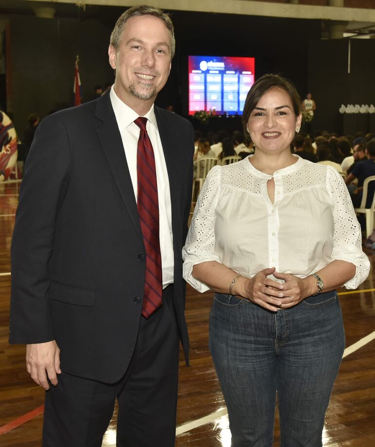  Benjamín Ploeger y Giselle Britos.
