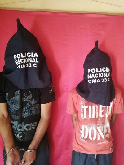 Jorge Daniel López, alias “Pirelli” y Eligio Manuel Ortiz Torales, detenidos.