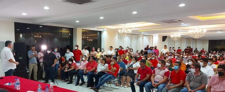 El diputado y candidato a Gobernador por Paraguarí, Esteban Martín Samaniego