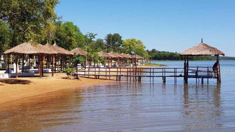 El complejo recreativo Takuaró también ofrece varias opciones. 