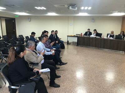 La apertura de sobres de oferta de la licitación para el servicio de limpieza se llevó a cabo en el Palacio de Justicia de Ciudad del Este.