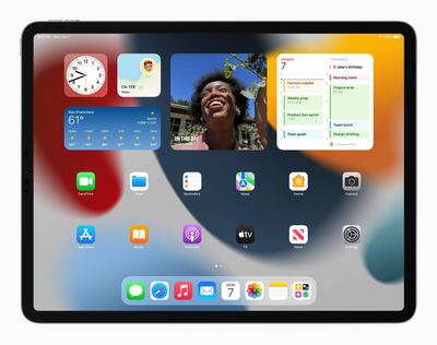 Apple muestra las nuevas características del iPadOS15.