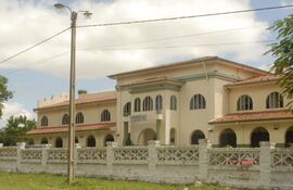 Fachada del Hospital San Jorge.