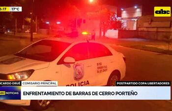 Video: Un herido de bala tras pelea entre barras de Cerro