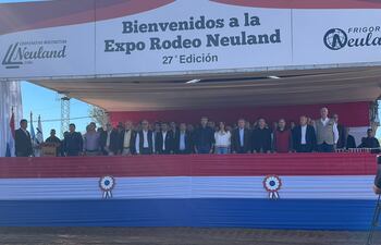 Se inauguró oficialmente hoy la Expo Neuland en el Chaco.