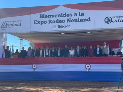 Se inauguró oficialmente hoy la Expo Neuland en el Chaco.