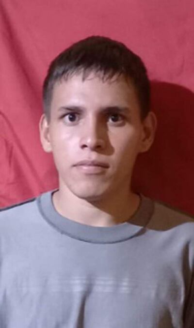 César Adrián Torres Paredes (21), prófugo.