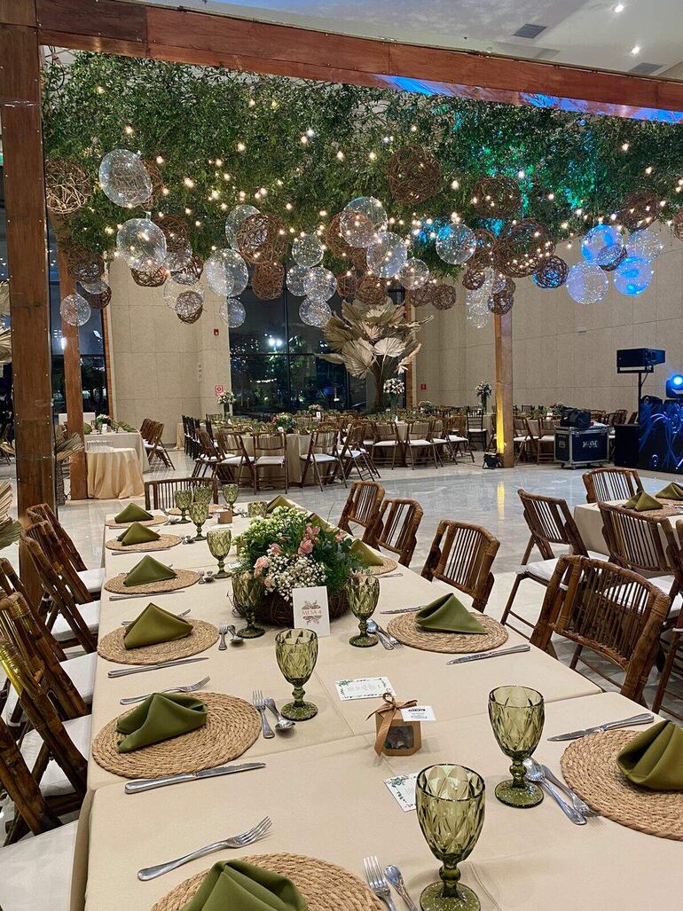 La fiesta fue decorada por Astrid Codas.