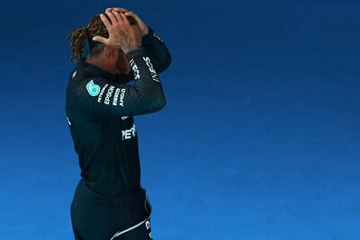 Hamilton fue considerado responsable del accidente.