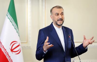 Hosein Amir Abdolahian, ministro de Exteriores de Irán.