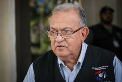El presidente del Tribunal Superior de Justicia Electoral (TSJE), Jorge Bogarín.