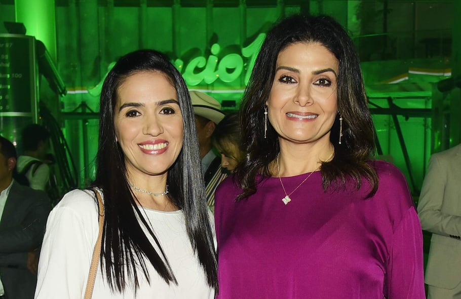 Liliana Báez y Raquel Aguilar Zapag.