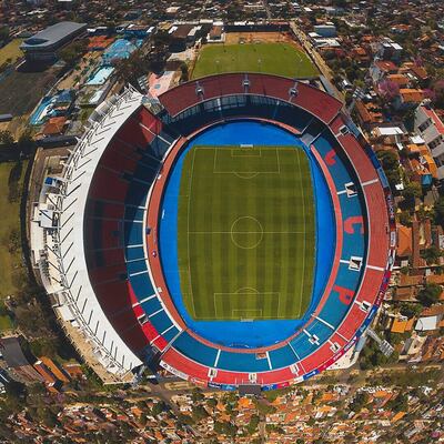 La Nueva Olla, el estadio de Cerro Porteño, está ubicado en Barrio Obrero, ciudad de Asunción.