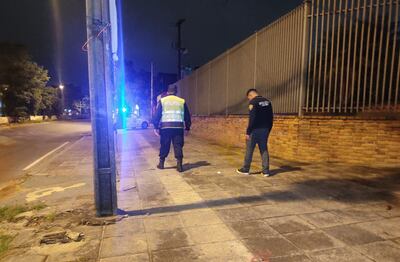 Sitio donde ocurrió el enfrentamiento entre barras de Cerro y dejó un hincha herido.