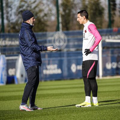 Di María (d) sufre una lesión en el femoral derecho..