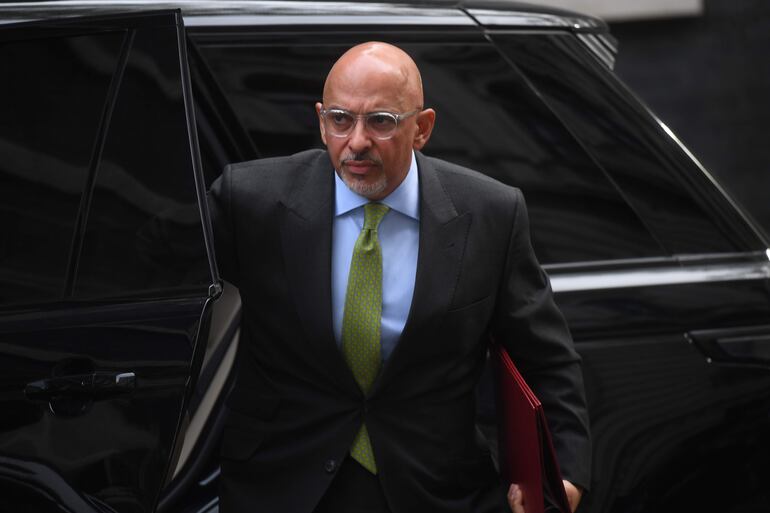 Nadhim Zahawi, ministro de Educación del Reino Unido.