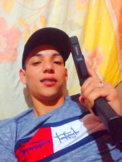 Ronaldo Villa Alta López (20), sindicado como responsable del doble homicidio ocurrido el 30 de setiembre pasado en Nueva Germania, departamento de San Pedro.