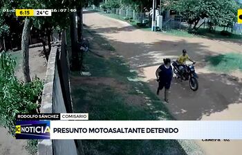 Capturan al presunto autor de un asalto