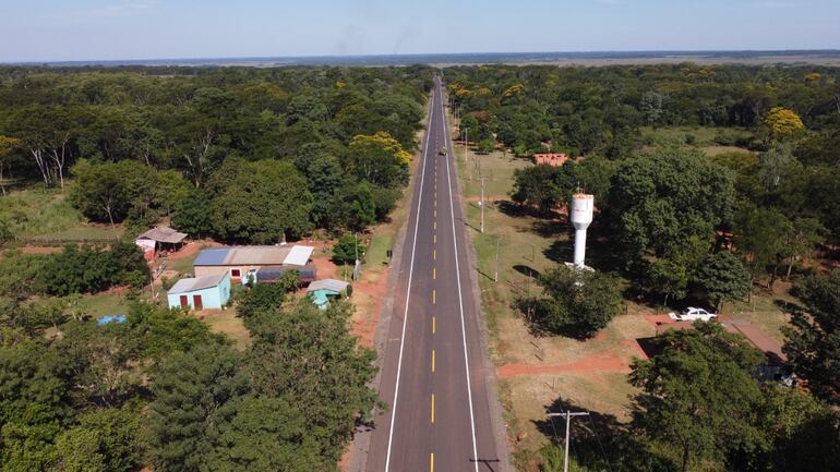 Ruta inaugurada en San Pedro. (gentileza).