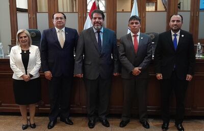 Autoridades del JEM electas este martes.