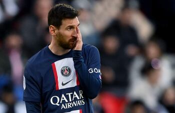 Messi, con futuro incierto en el París SG.