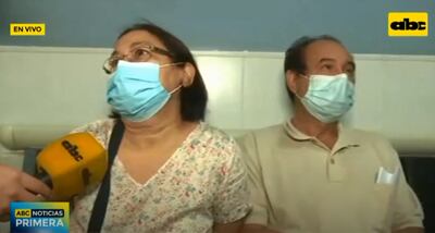 Asegurados quejándose del Call Center del IPS. (Captura ABC TV).