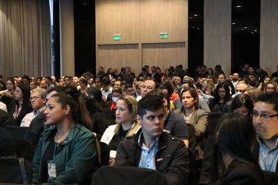 Vista del XXV Seminario nacional de presupuesto público, para hablar del mejor uso del dinero público. Participan más de 450 funcionarios públicos con viáticos pagados por el Estado.