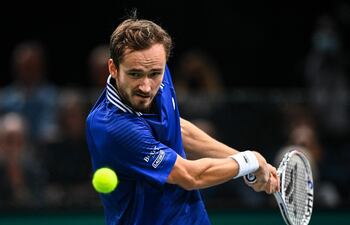 Daniil Medvedev está en semifinal tras vencer a Hugo Gaston.